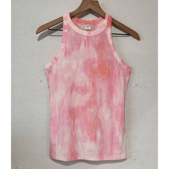 Old Navy Tops - Old Navy Active Pink Tie Dye Tank Top   Size S